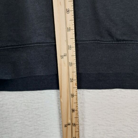 Nike Women’s Funnel Neck Hoodie Large Black Pullover Sweatshirt Soft Fleece - Picture 7 of 12